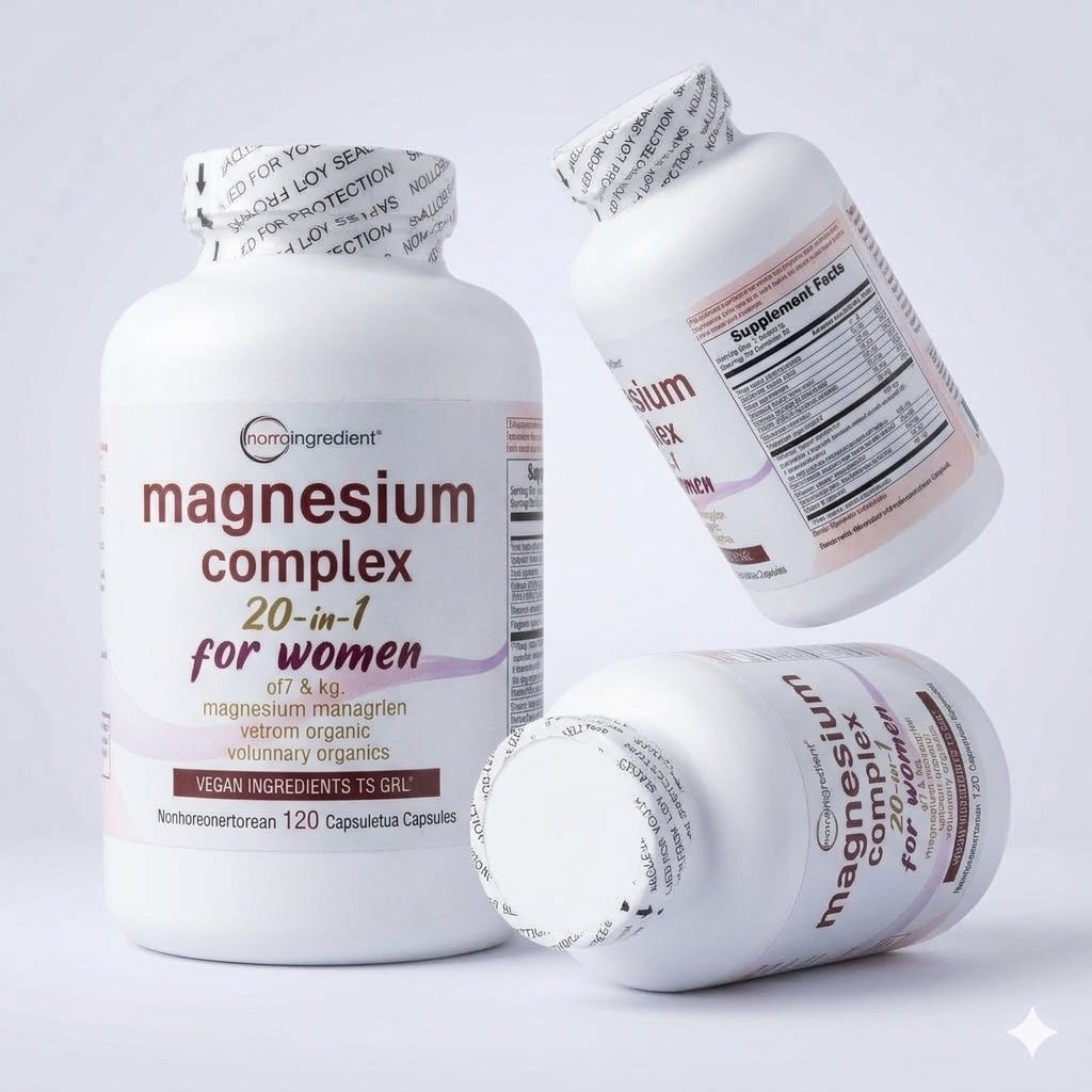 Magnesium Complex For Women X 120 Capsulas - Tu Dosis Diaria de Bienestar y Vitalidad