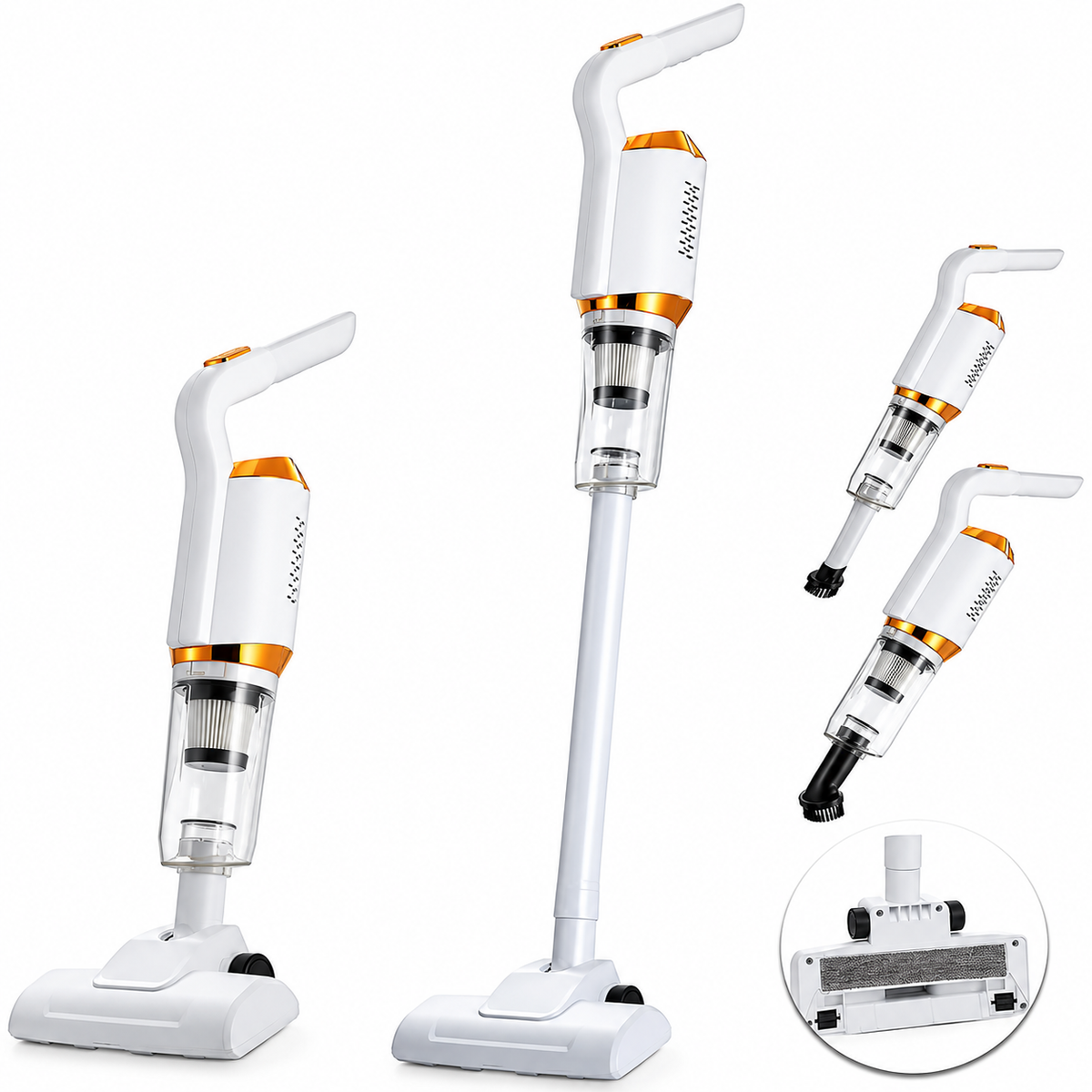 Aspiradora 3 en 1 Inalámbrica — Limpieza práctica para tu hogar