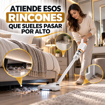 Aspiradora 3 en 1 Inalámbrica — Limpieza práctica para tu hogar