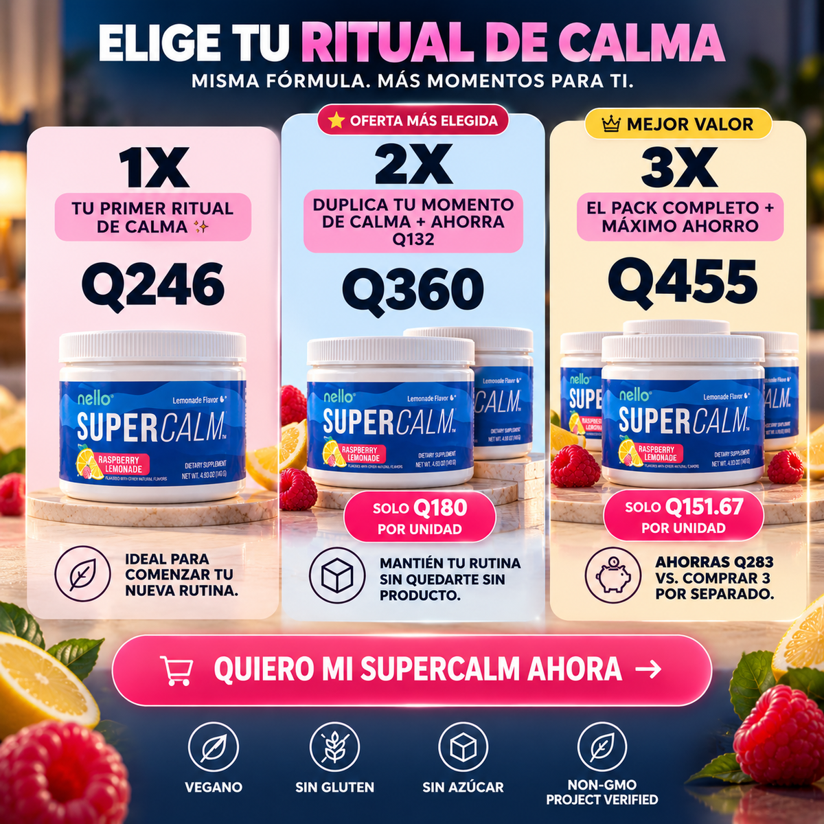 Super Calm 150g - Relajación Profunda y Sueño Reparador