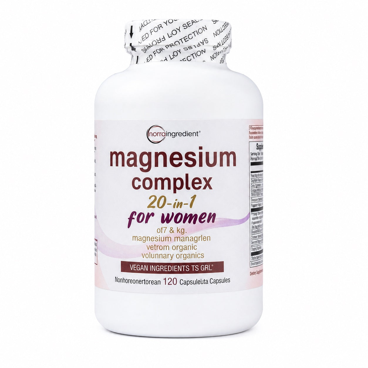 Magnesium Complex For Women X 120 Capsulas - Tu Dosis Diaria de Bienestar y Vitalidad