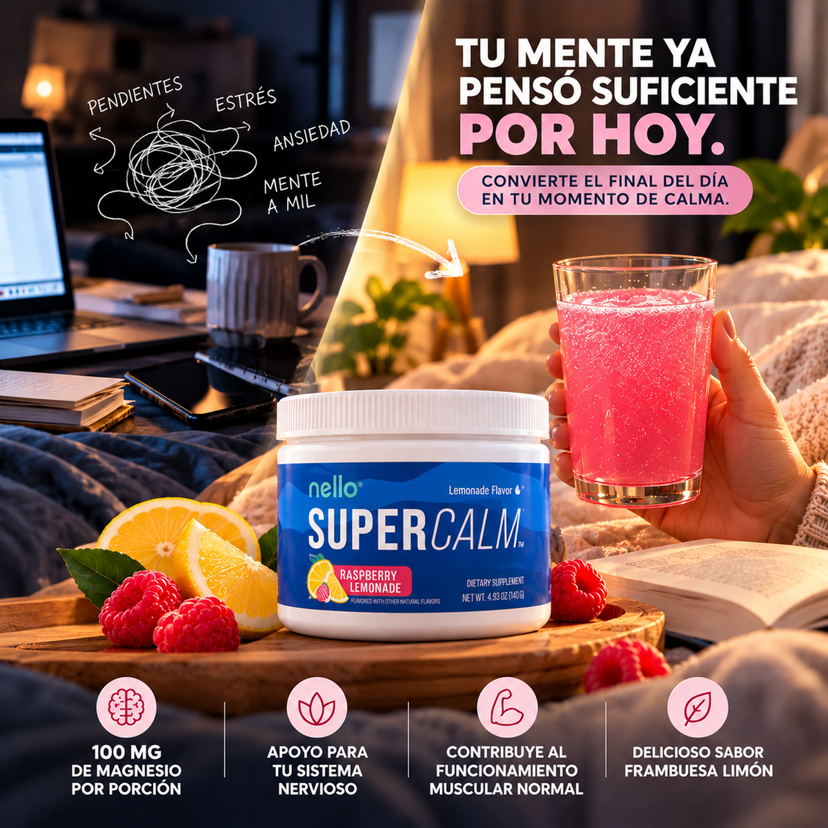Super Calm 150g - Relajación Profunda y Sueño Reparador